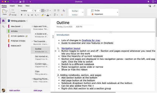 change color of notebooks in onenote for mac